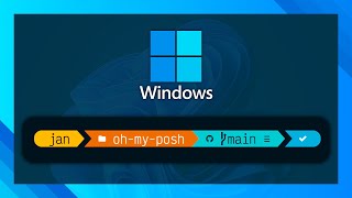 🎨 Make Windows Terminal Look Better  Oh My Posh Guide [upl. by Faires]