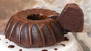 Chocolate Sour Cream Cake Recipe [upl. by Zischke]