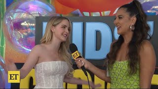 Mckenna Grace Kids Choice Awards Interview by ET [upl. by Eihtak]