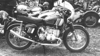 AWO 425 Motorräder der alten Klasse Rockerszene in der DDR 1988 AWO Motorcycles [upl. by Anilatak]