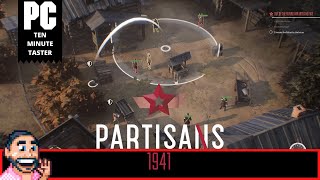 Partisans 1941  PC  Ten Minute Taster  Stealth Kills amp Knife Throwing [upl. by Acinnor]