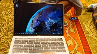 Windows Precision Touchpad Driver on MacBook Pro 2019 [upl. by Hsetih]