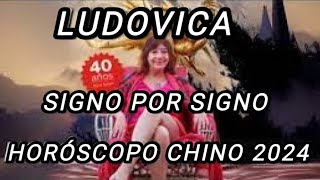 HOROSCOPO CHINO 2024 SIGNO POR SIGNO por LUDOVICA SQUIRRU [upl. by Nira]