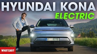 NEW Hyundai Kona Electric review – better than a Kia Niro EV  What Car [upl. by Kohcztiy]