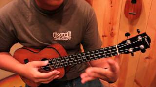 Ukulele Tutorial quotWhile My Guitar Gently Weepsquot  Jake Shimabukuro versionPart 2 [upl. by Donal]