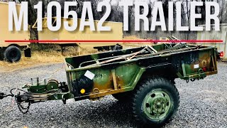 M105a2 DIY Camper part1 The beginning [upl. by Hayyifas]