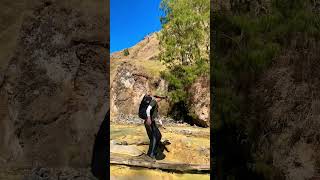 Rinjani trekking route via torean private trip mountains rinjanimountain adventure [upl. by Aelrac]