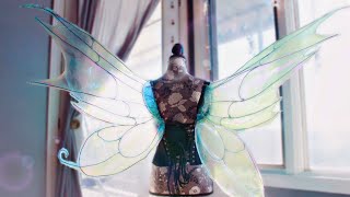 Making Cellophane Fairy Wings [upl. by Nocaed]