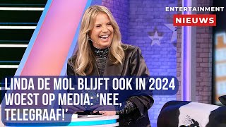 2024 Linda de Mols felle reactie op media NEE Telegraaf [upl. by Bourgeois]