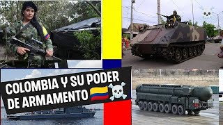 Colombia y su armamento poderoso de combate ☠️ 🇨🇴 [upl. by Modern]