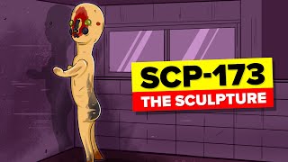 SCP173  The Sculpture Tale SCP Animation amp Story [upl. by Nine]