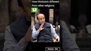 Sudhanshu Trivedi Explained How Hinduism is Different sudhanshutrivedi news [upl. by Ainahpets]