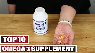 Best Omega 3 Supplement In 2024  Top 10 Omega 3 Supplements Review [upl. by Wenda]