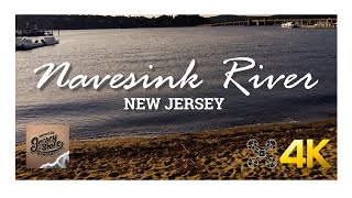 Navesink River  Rumson  New Jersey  4K Drone Footage dronelife [upl. by Elinor]