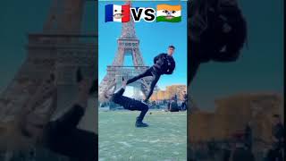 France🇫🇷vsIndia🇮🇳Competition 💪😈shorts france india competition power powerofindia [upl. by Tierza]