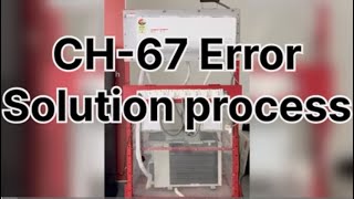 SOLVED CH67 Error Code AC Fix  How to Fix LG Split Air Conditioner CH67 Error Easy Solution [upl. by Rydder]