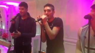 Show Me Love Acoustic  The Wanted  Secret Scottish Gig [upl. by Eusoj102]