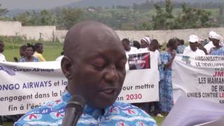 ONU Hebdo 40 Visite d’une délégation mixte Gouvernement provincialMONUSCO à Luhanga [upl. by Tsyhtema]