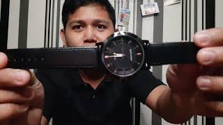 Bostanten Watch ⌚ Graphite Color Unboxing Tagalog [upl. by Nahij]