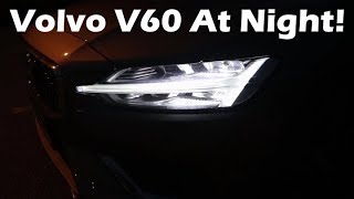 2019 Volvo V60 At Night Ambient Interior amp Exterior Lighting [upl. by Namor]