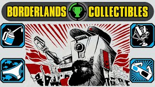 Borderlands Claptraps New Robot Revolution DLC Quick amp Easy Collectibles  Achievement Guide [upl. by Matilde]