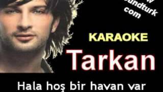 Tarkan  Yandım karaoke [upl. by Yreved]