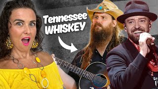 Vocal Coach Reacts to Chris Stapleton amp Justin Timberlake  TENNESSEE WHISKEY [upl. by Ayojal]