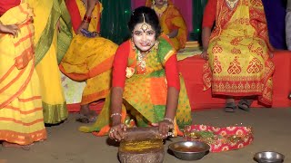 হলুদ বাটো মেন্দি বাটো বাটো ফুলের মৌ  Bangladeshi Village Wedding  Biyer Gaan  গ্রামের বিয়ে [upl. by Jandel]