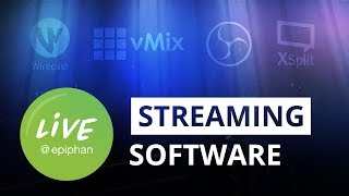 OBS  XSplit  Wirecast  vMix Software Compared 2018 [upl. by Noteek557]