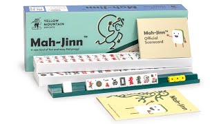 “MahJinn” a New Kind of Mahjong for Young Players  Complete Game Set [upl. by Ardiedal]