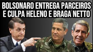 DEFESA ADMITE GOLPE MAS DIZ QUE BOLSONARO ERA VÍTIMA E SERIA TRAÍDO PELOS MILITARES GOLPISTAS [upl. by Varhol]