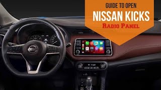 Nissan Kicks stereo removal [upl. by Ryder]