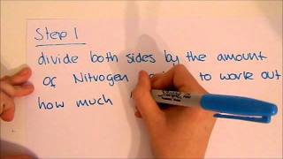 Calculating Masses  Chemistry unit 2 Revision GCSE  January 2008 Question 7a [upl. by Nellak]