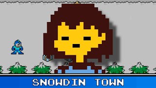 Snowdin Town 8 Bit Remix  Undertale [upl. by Ailemap]