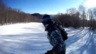 Mont Tremblant  Snowboarding  Beauchemin Bas [upl. by Brenan12]