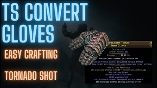 Craft TS Convert gloves for ANY budget Low medium or high crafting guide [upl. by Ever]