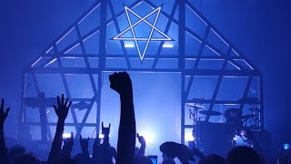 Perturbator  She Moves Like A Knife 4K live  Paris Olympia 30102023 Darkwave  Synthwave [upl. by Enileme]