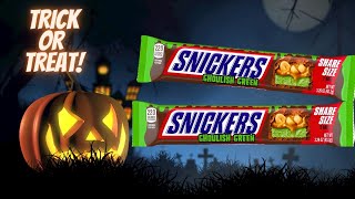 SNICKERS GHOULISH GREEN Candy Bar [upl. by Ahtaela]