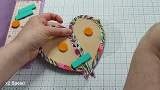 How to use the Flat Back Stitching English Paper Piecing Palette [upl. by Jonah]