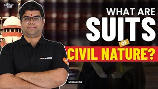 What are Suits of Civil Nature  Section 9 of Code of Civil Procedure  CPC 1908 [upl. by Netti]