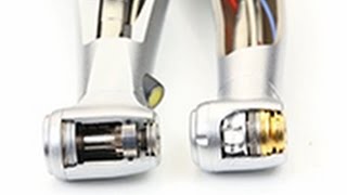 Difference between turbine handpiece and speedincreasing handpiece English [upl. by Savior]