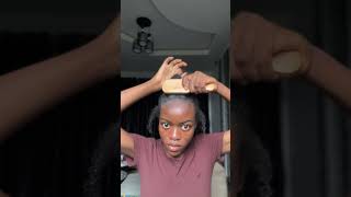 3bun Mohawk 3BunMohawk NaturalHairTutorial EasyHairstyles NewYouTuber [upl. by Akemak]