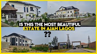 LAGOS NIGERIA  BEAUTIFUL ESTATE IN AJAH LAGOS  ROYAL GARDENS ESTATE Ep1 [upl. by Atteuqnas888]