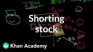 Shorting stock  Stocks and bonds  Finance amp Capital Markets  Khan Academy [upl. by Naquin]