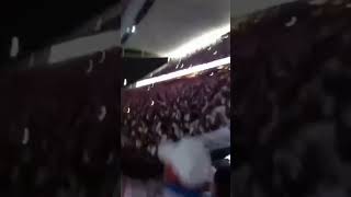 TORCIDA DO BAHIA CANTANDO â€œPALMEIRAS MEU PALMEIRASâ€ NO HINO NACIONAL NO ITAQUERÃƒO [upl. by Wiseman609]