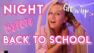 NIGHT ROUTINE BEFORE BACK TO SCHOOL Abendroutine  MaVie Noelle [upl. by Kenison629]