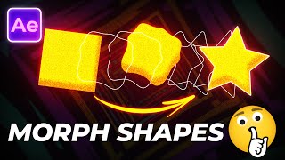 So SIMPLE Morph Shapes in After Effects Tutorial [upl. by Charlean]