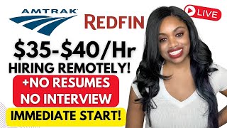 I TRIED IT START SAME DAY WITH NO INTERVIEW I AMTRAK WORK FROM HOME JOB 2024 [upl. by Lafleur]