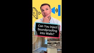 Can You Inject Soundproofing Into Walls soundproofing [upl. by Olenka614]