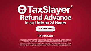 TaxSlayer Commercial quotRefund Advancequot  Efile Taxes [upl. by Eshman]